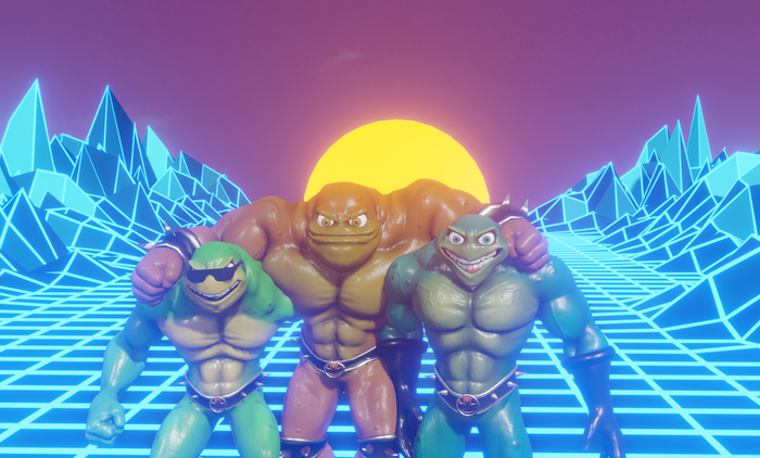 Battletoads 3d fan remake.  