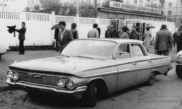 Продолжение поста «Ахтунг,полицай!» Фотография, СССР, 70-е, Авто, Москва, Chevrolet, Ответ на пост
