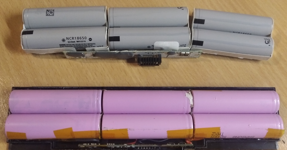 Помощь в перепаковке аккумулятора от ноутбука Sony | Пикабу