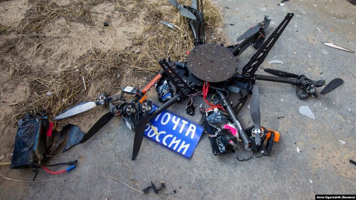 Дрон-курьер почты Китая