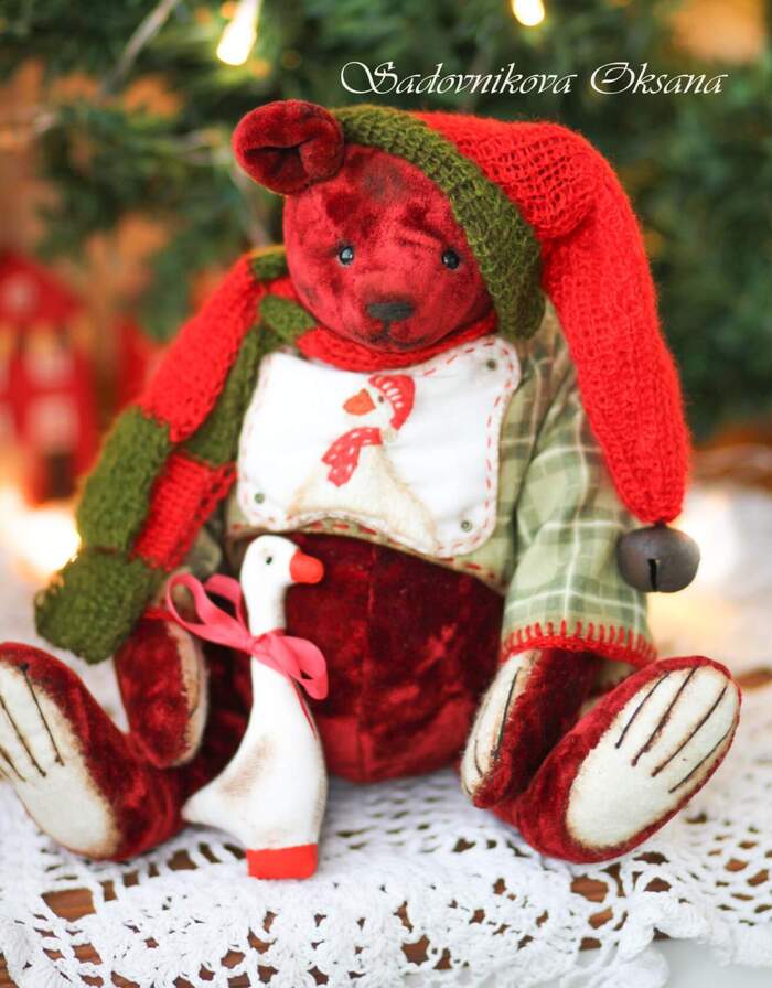 Мартин мишка Тедди ручной работы