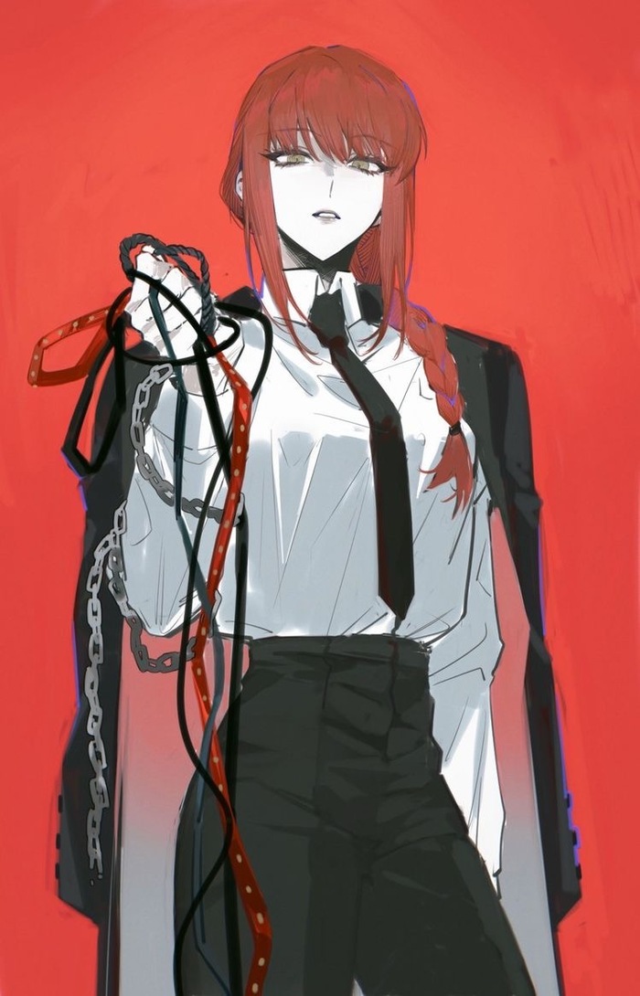  Anime Art, , , Makima, Chainsaw Man