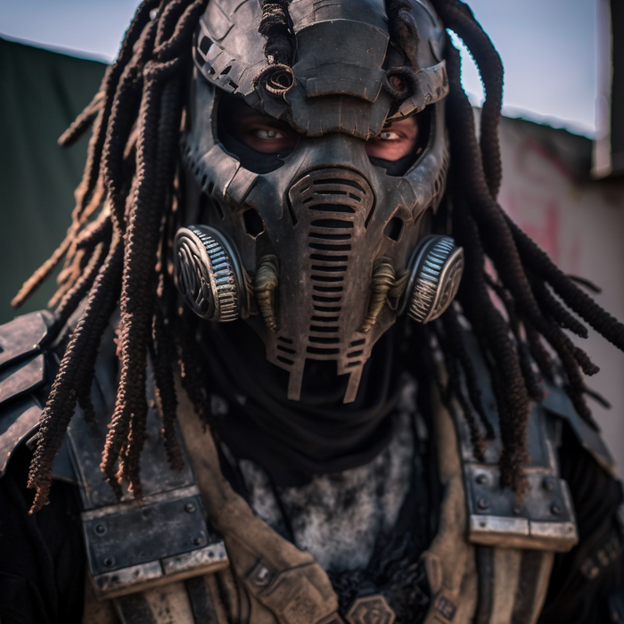 Midjourney. Mortal Kombat. Kabal Midjourney,  , , Mortal Kombat, Kabal, , 