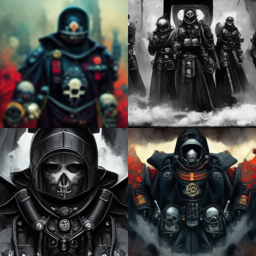 MIDJOURNEY. Warhammer 40k - Deathwatch Midjourney, Warhammer 40k, Adeptus Astartes, , 