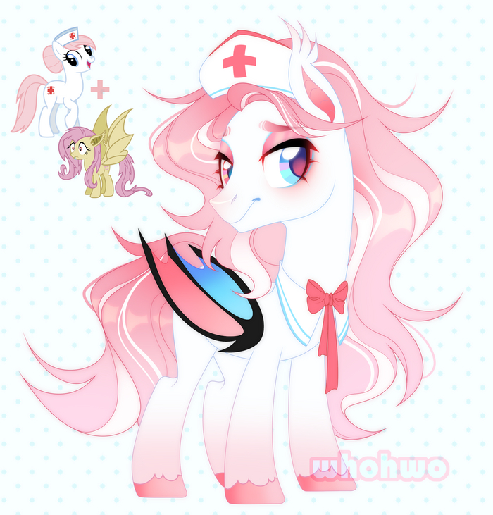 -! My Little Pony, , Nurse Redheart, Fluttershy, Flutterbat