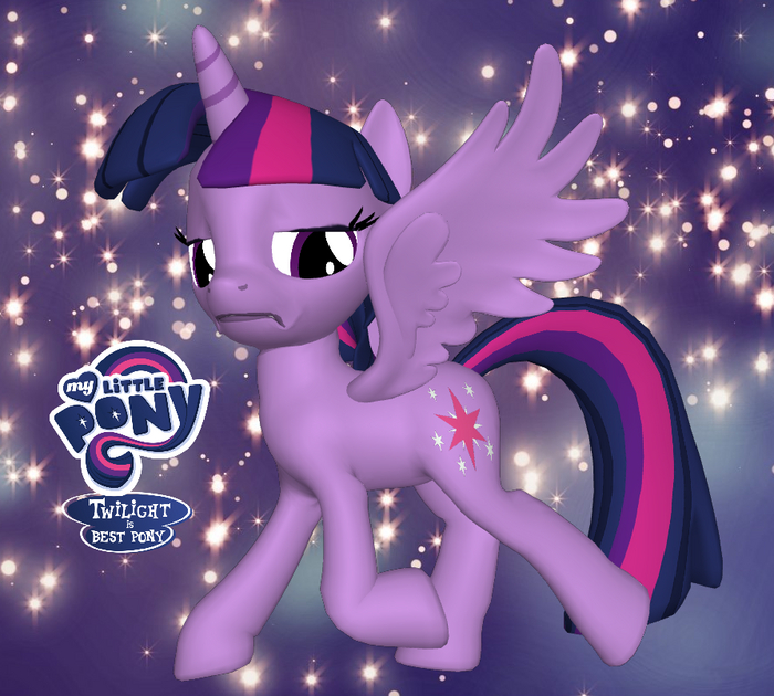   My Little Pony, Twilight Sparkle, SFM, 3D, Ponyart