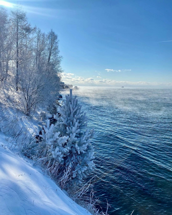 Морозная красота Байкала