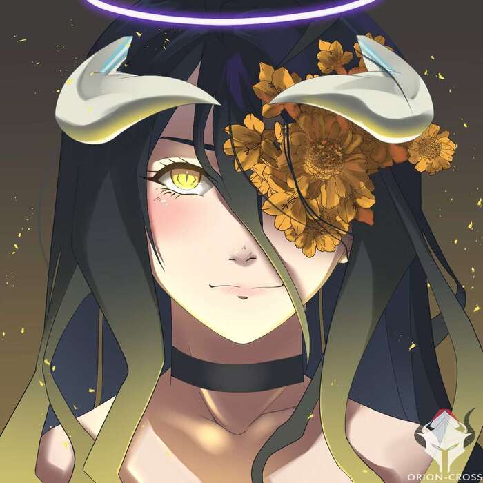  , , Anime Art, Overlord, Albedo (Overlord), ,   