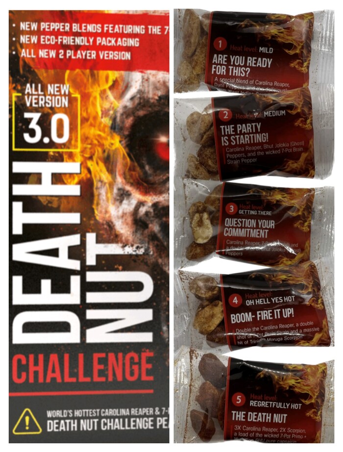Death nut challenge (   ) , , , ,  , , , , , ,  ,  , , , , , ,  