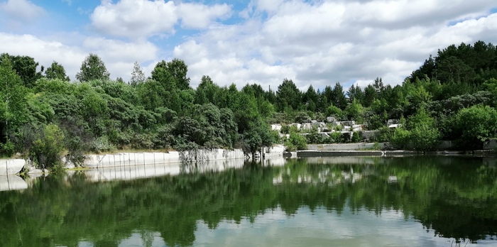 Заброшенный мраморный карьер