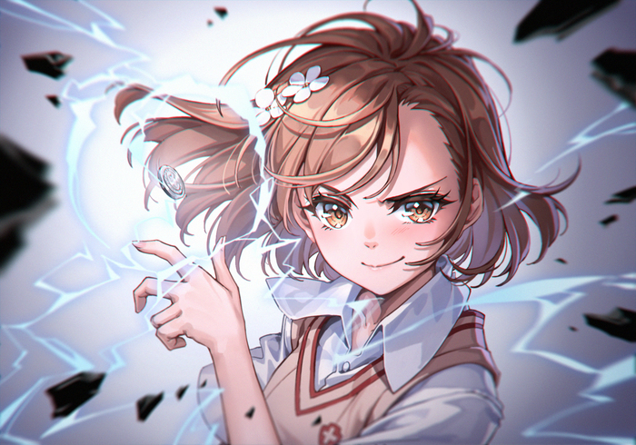 Railgun , Anime Art, To aru Kagaku no Railgun, Misaka Mikoto