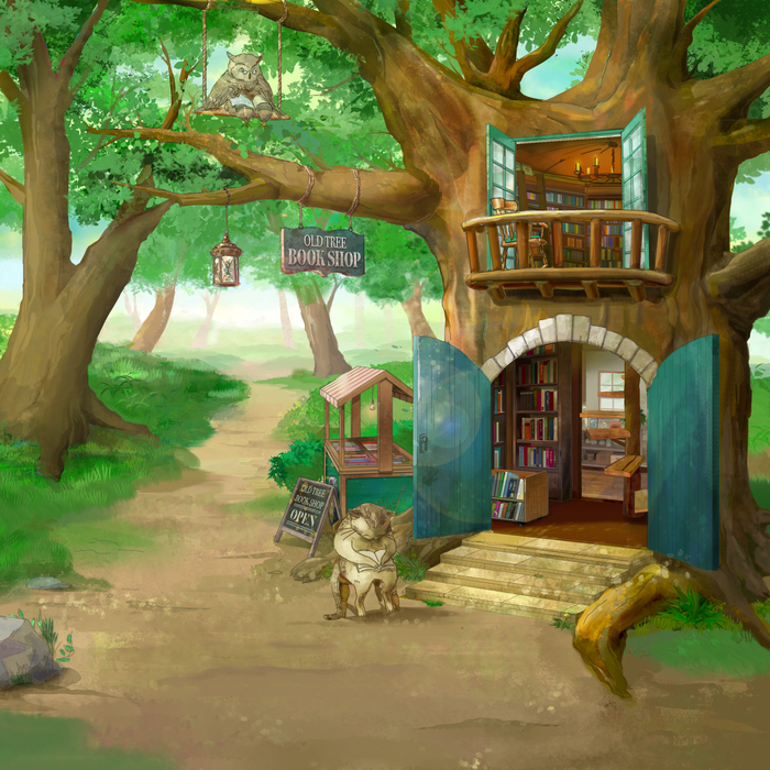 Лесной книжный магазин