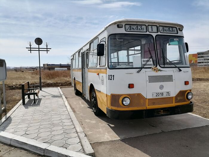 ЛИАЗ-677: память об автобусе развитого социализма в далеком Краснокаменске Лиаз-677, Автобус, Ретроавтомобиль, Луноход, Скотовоз, Краснокаменск, Длиннопост