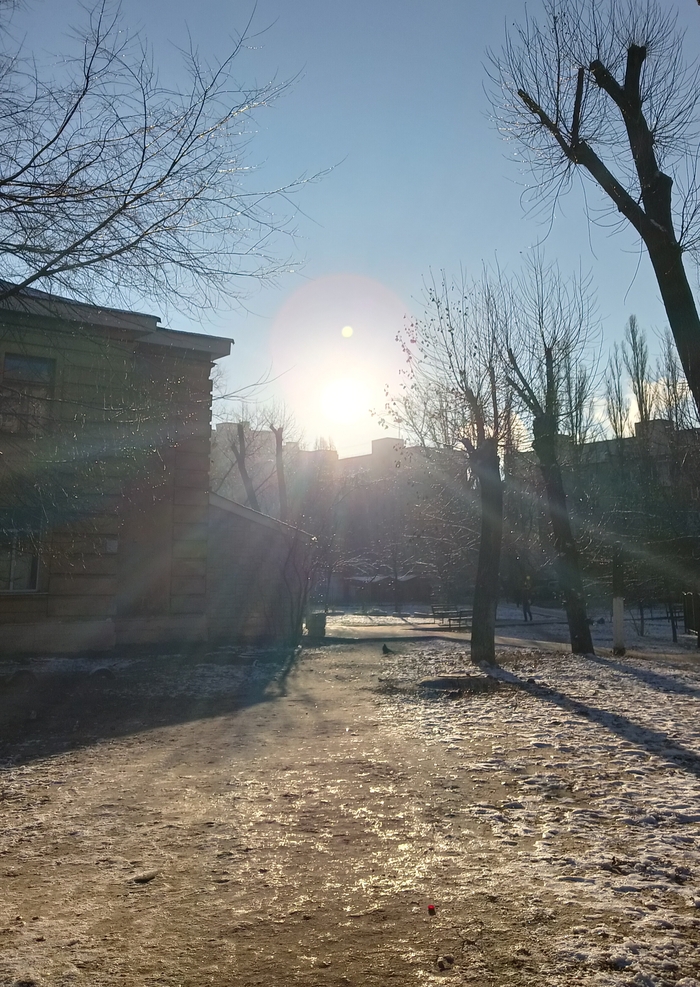 Тёплого солнца вам в морозное утро Воронеж, Утро, Ваи, Солнце, Мороз, Длиннопост