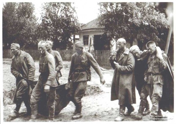 Тяжелораненые советские военнопленные бежали с места казни Великая Отечественная война, Военные преступления, Нацизм, Оккупация, Длиннопост
