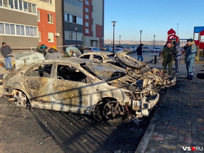 При взрыве на парковке в Волгограде погиб ребёнок Волгоград, Взрыв, Авто, Ацетилен, Длиннопост, Смерть, Негатив, Дети