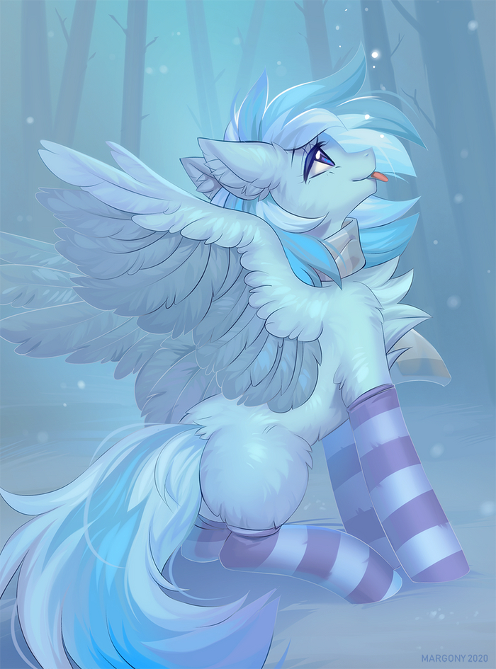 В зимнем лесу