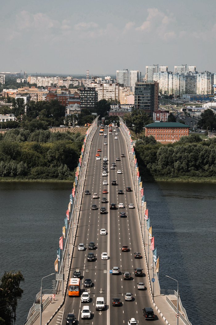 Мост Мост, Город, Нижний Новгород, Фотография, Sony, Sony a6000