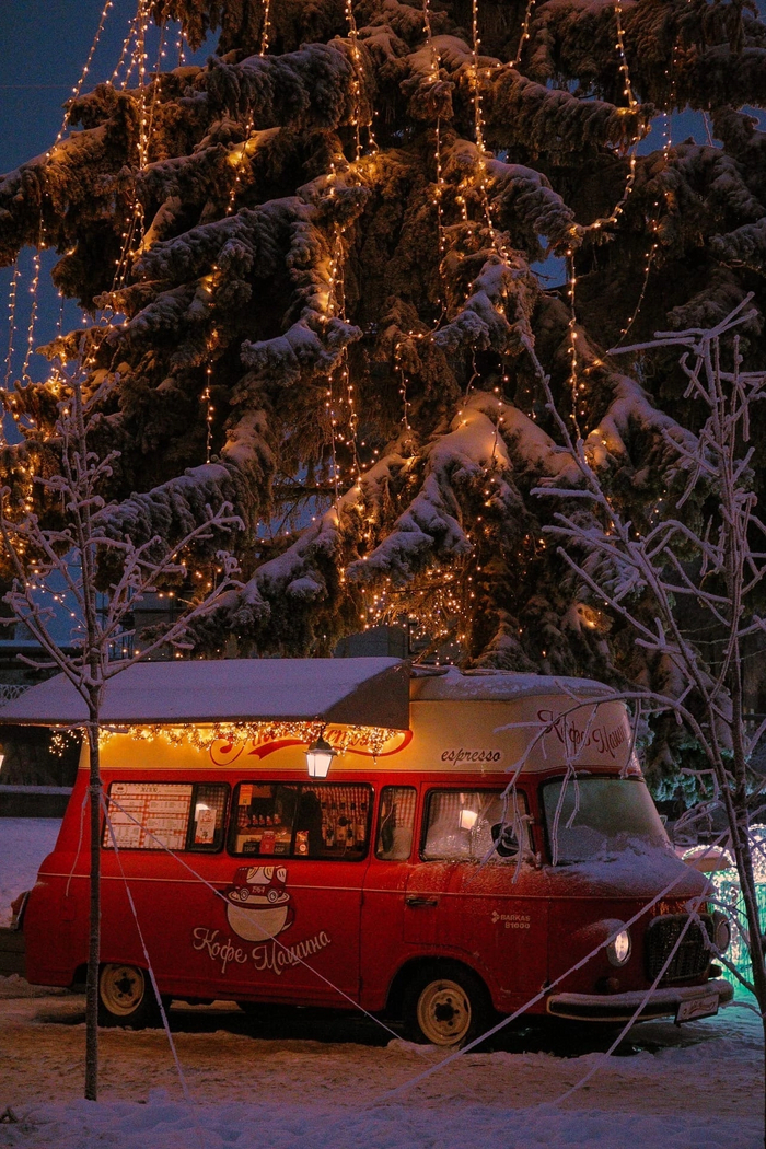 В Нижнем Новгороде уже всё по-новогоднему