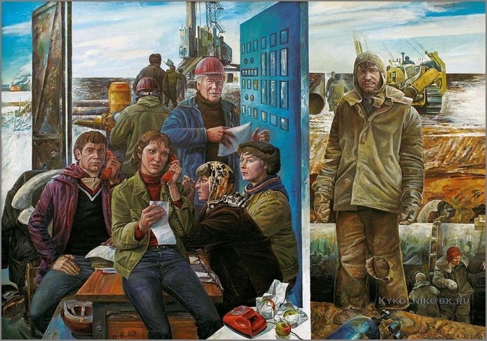 «Сибирские нефтяники» 1980