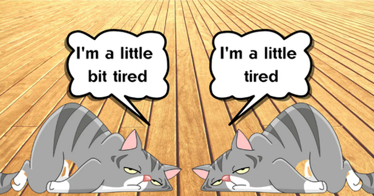 I m a little bit of. I m a little bit of