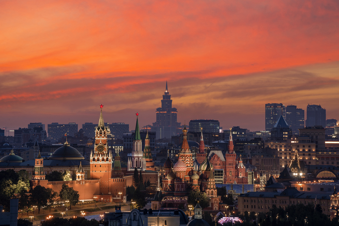 Воспоминания о летних закатах Москва, Город, Красота, Закат, Кремль, Лето, Фотография