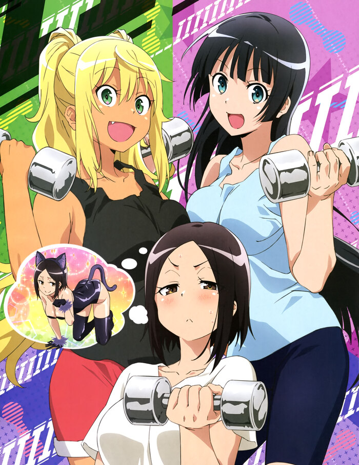     c ? Anime Art, , Sakura Hibiki, Danberu nan kiro moteru?
