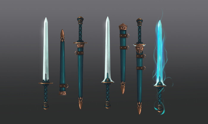 Магические ножны для боевых клинков