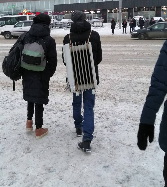 Тепло всегда ношу с собой