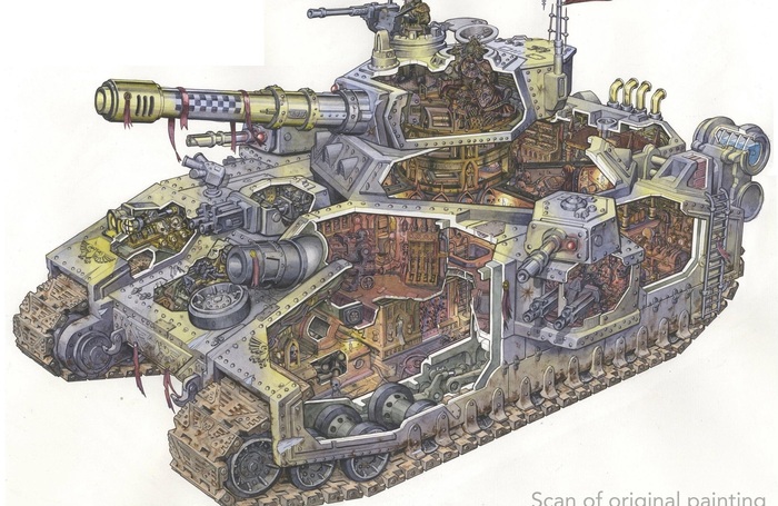 Бейнблейд в разрезе от Джона Маллонея