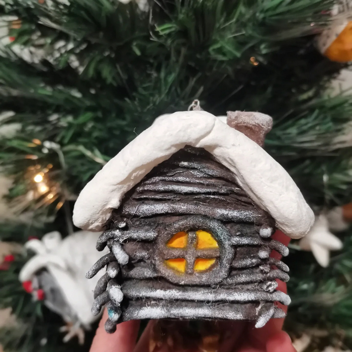 Нужен совет Нужен совет, Вата, Авторская игрушка, Избушка на курьих ножках, Рукоделие без процесса, Длиннопост