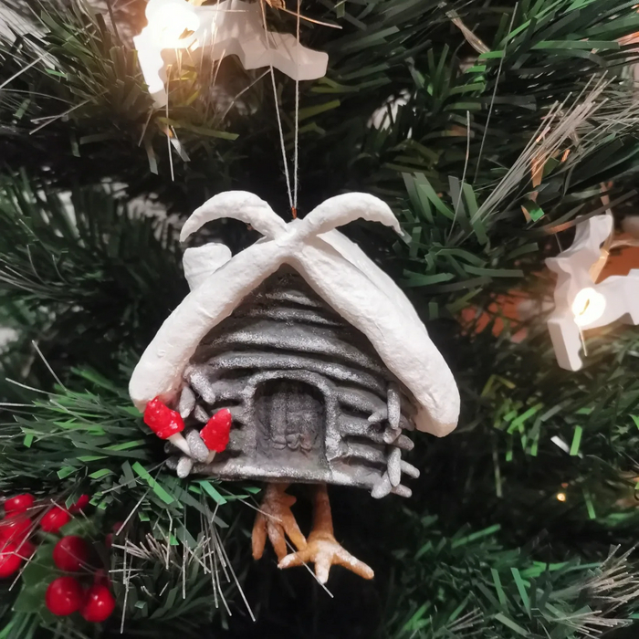 Нужен совет Нужен совет, Вата, Авторская игрушка, Избушка на курьих ножках, Рукоделие без процесса, Длиннопост