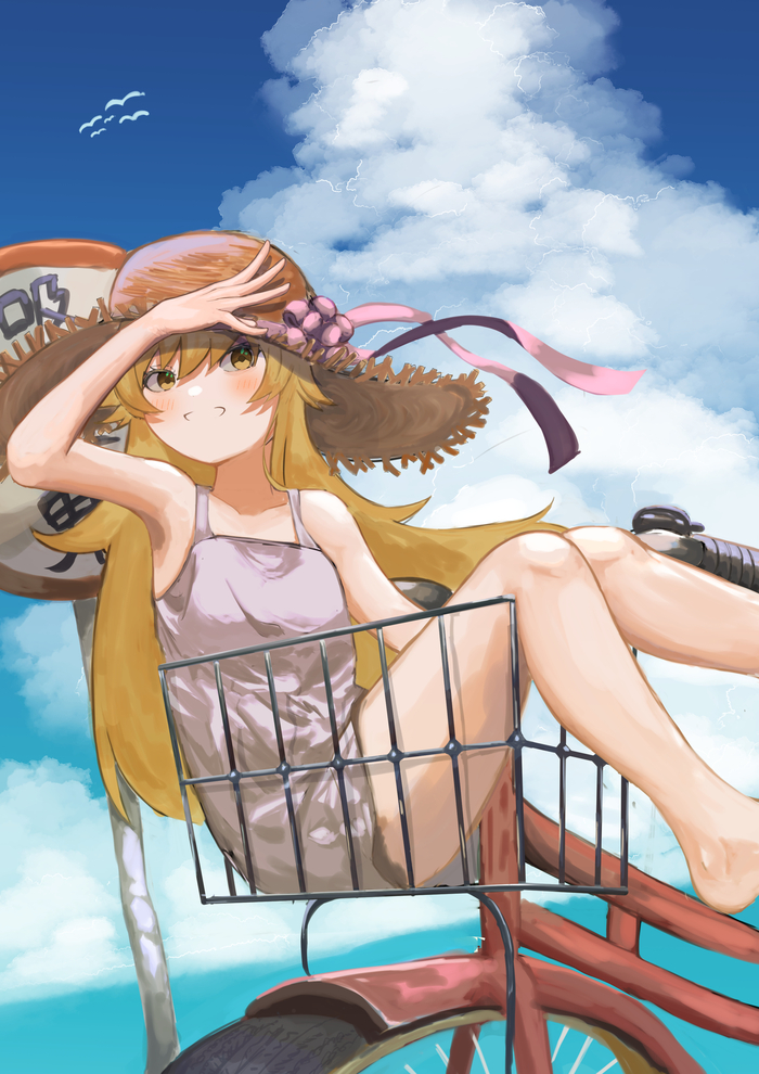 Shinobu Oshino Monogatari series, Shinobu Oshino, Anime Art, 
