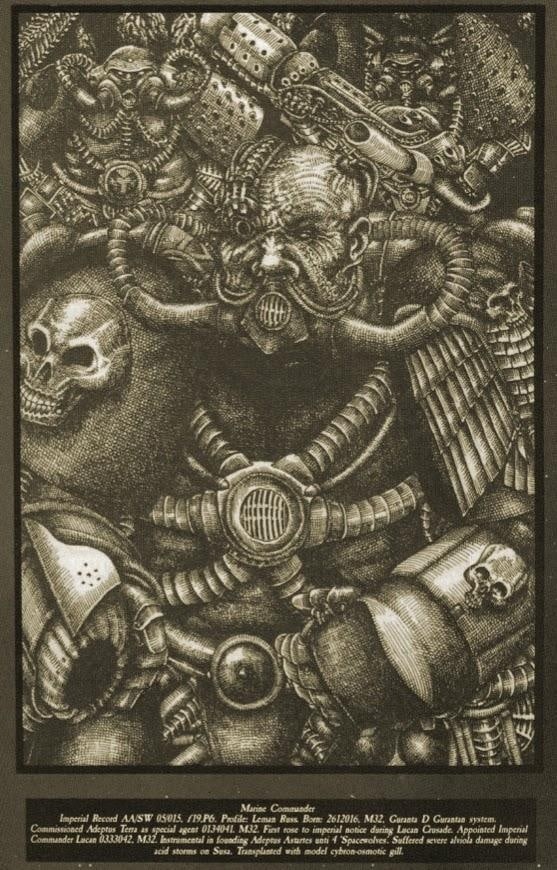           Warhammer 40k, Wh Art, Leman Russ, Codex