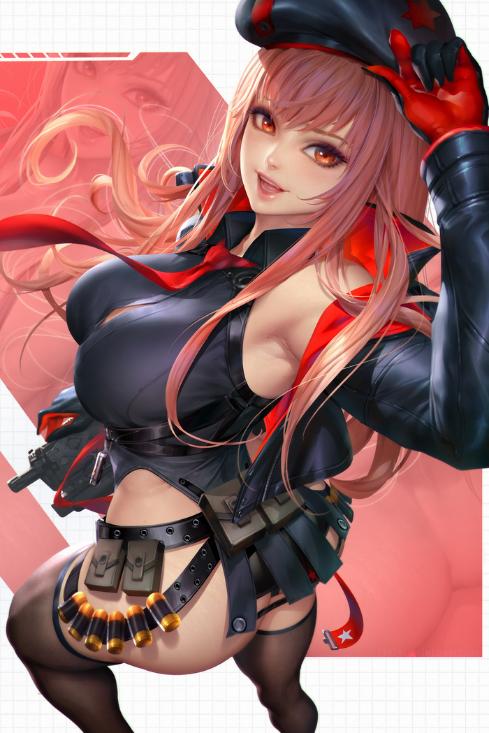 Rapi Anime Art, , , Goddess of victory: nikke, , NeoArtCorE, Rapi