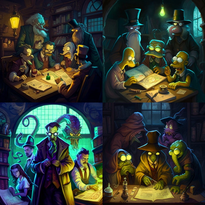 Ужас аркхэма в Симпсонах