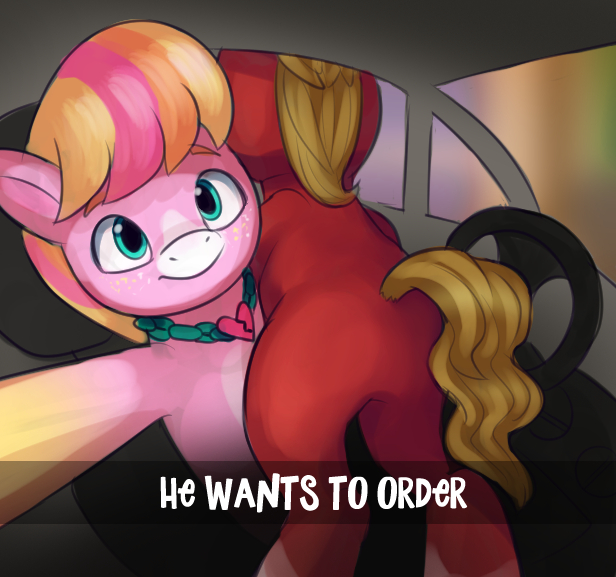 He wants to order My Little Pony, , Ponyart, Sprout Cloverleaf, MLP G5