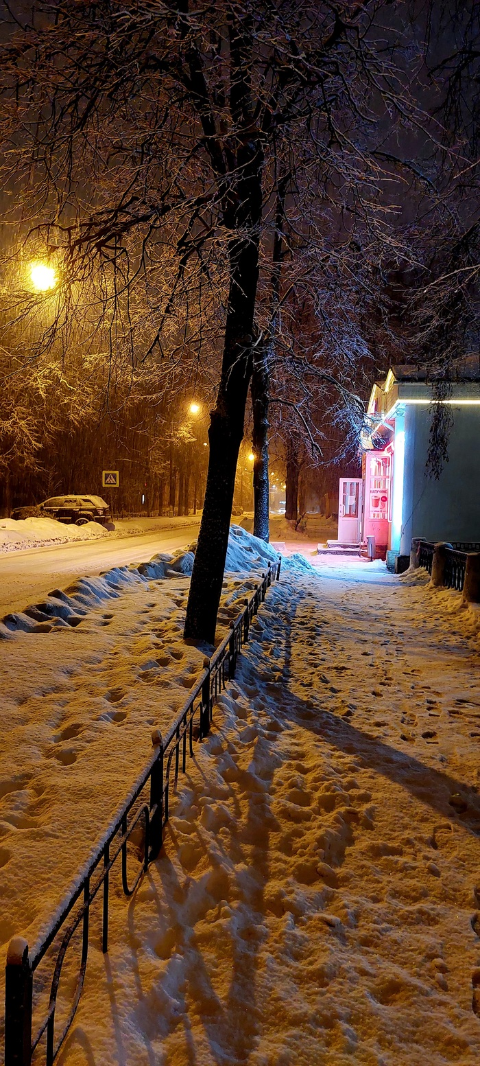 Предновогоднее снежное утро
