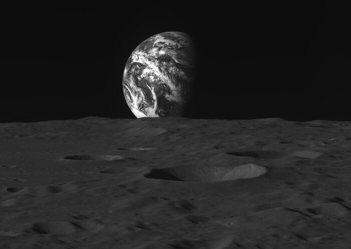 Южнокорейский лунный спутник KPLO (Danuri) прислал фотографии Земли с лунной орбиты Луна, Космонавтика, Космические исследования, Длиннопост