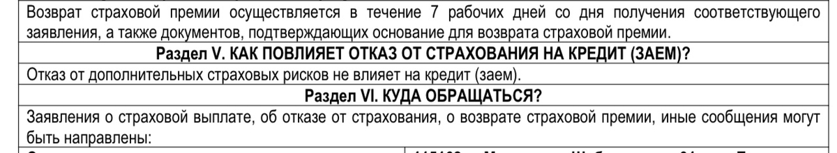 Отказ от страховки после получения кредита (Альфа банк) | Пикабу