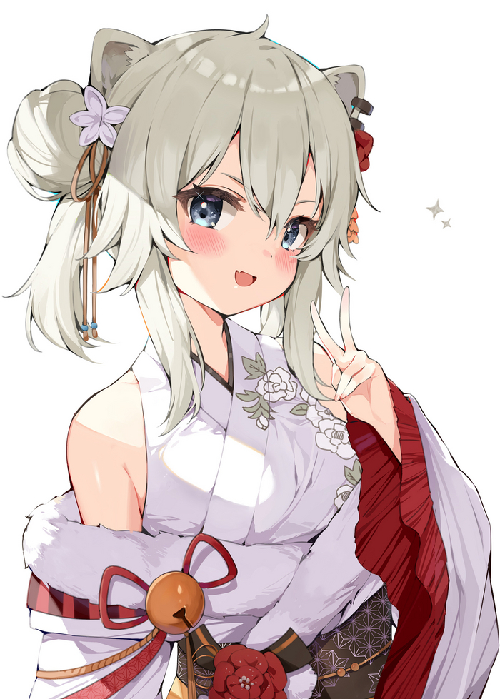 Chichiro Potan Virtual YouTuber, Hololive, Shishiro Botan, Loli, Anime Art, Pixiv, 