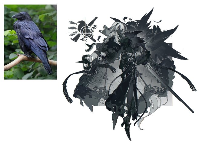 Crow-chan , Anime Art, , , , 
