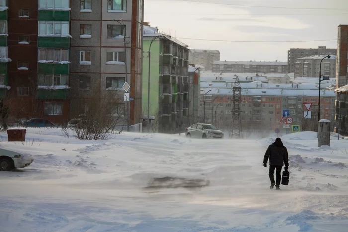Воркута Воркута, Коми, Заполярье, Крайний север, Зима, Длиннопост Воркута Воркута, Коми, Заполярье, Крайний север, Зима, Длиннопост