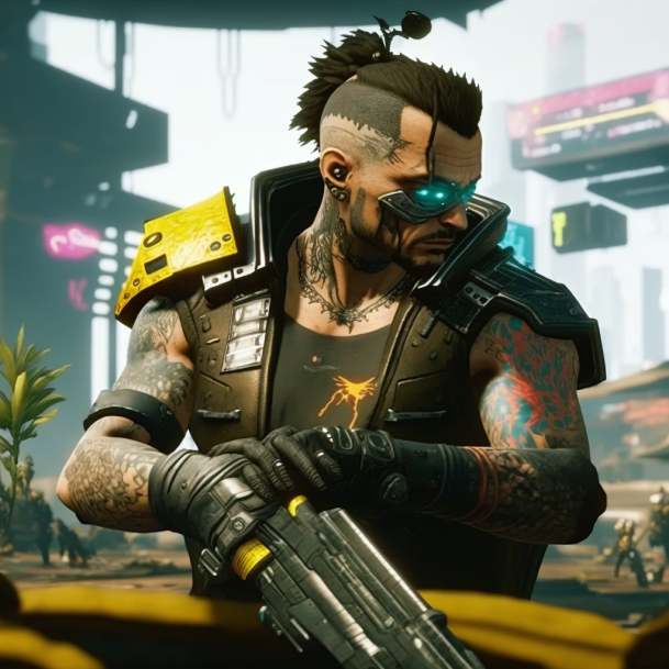 Cyberpunk 2077   , Game Art, Cyberpunk 2077,  