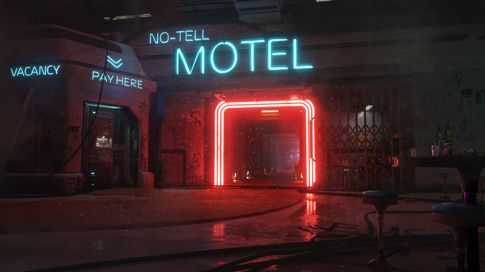 No-tell Motel , Cyberpunk 2077, , 