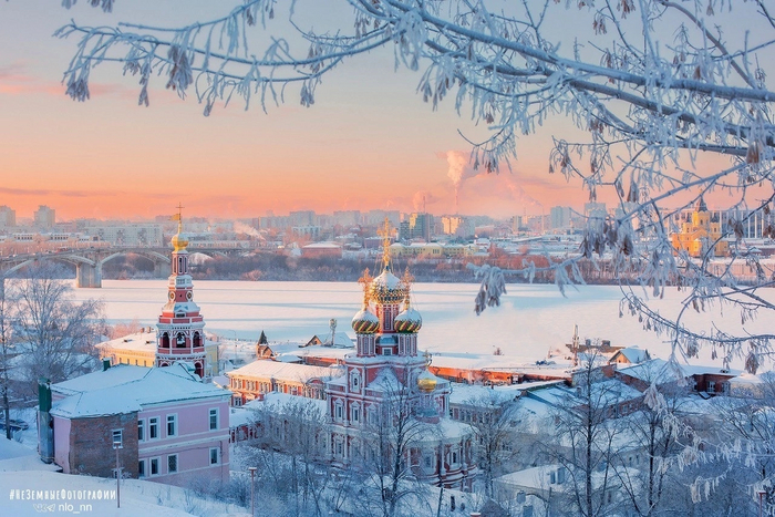 Зимний Нижний Новгород