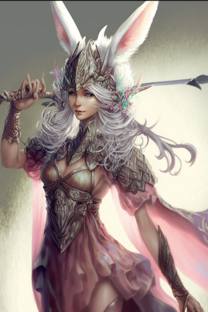  :  -  Final Fantasy Midjourney,  , , Viera, Final Fantasy XIV, ,  