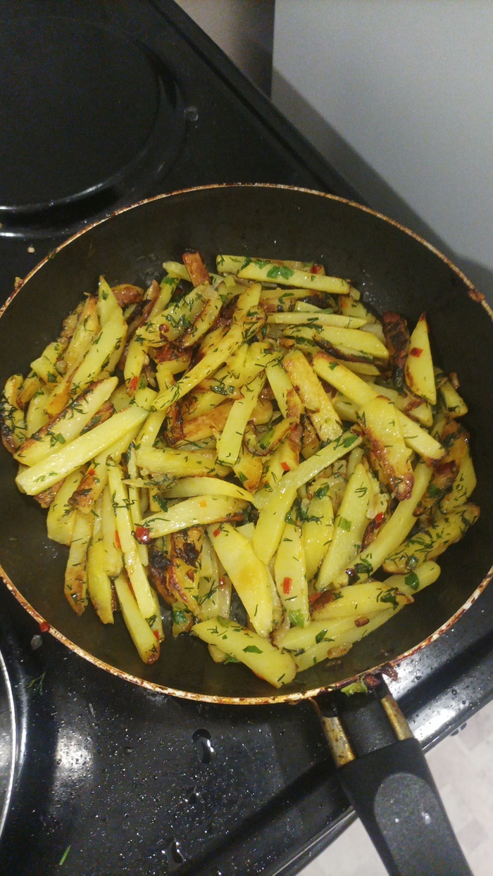 Закупился таблетками от изжоги, и наконец-то вкусил картошечки :)