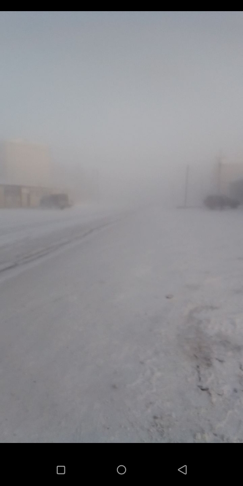 Морозы наступили