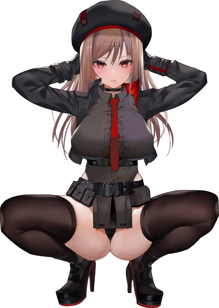   , Anime Art, Goddess of victory: nikke, Rapi, ,    , , , 